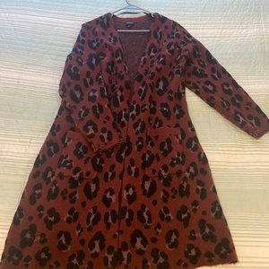 Torrid Size 2 Leopard Print Sweater